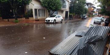 Por las intensas lluvias se registraron inundaciones en diferentes localidades misioneras.