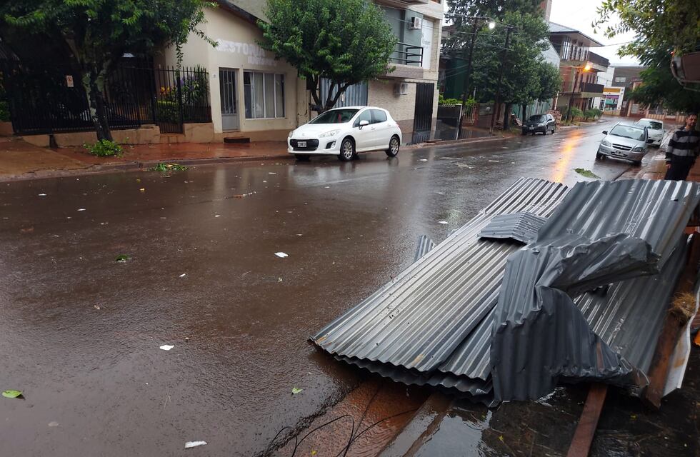 Por las intensas lluvias se registraron inundaciones en diferentes localidades misioneras