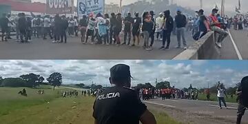 El Frente de Lucha Piquetera cortó rutas en ocho ciudades de la provincia de Jujuy.