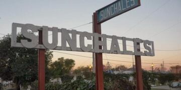 Sunchales cartel de ingreso