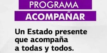 Se hallan abiertas las inscripciones para el programa “Acompañar”.
