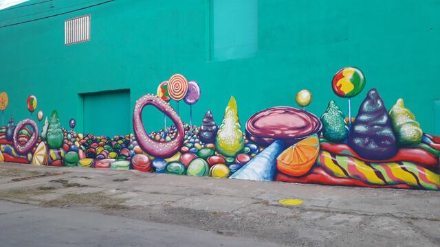 Nuevo mural: en calle Moreno, en el predio de Marengo