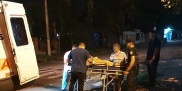 Accidente en Puerto Iguazú dejo un saldo de una persona herida.