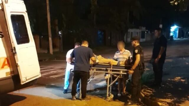 Accidente en Puerto Iguazú dejo un saldo de una persona herida.