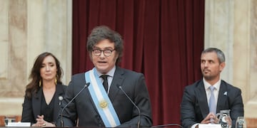 El presidente Javier Milei convocará a sesiones extraordinarias en el Congreso (Foto: Presidencia)