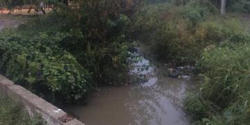 El sitio donde hallaron al hombre sin vida, en Los Boulevares.