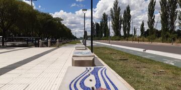 Paseo Rawson en San Rafael.