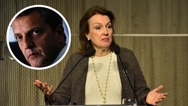 Diana Mondino apuntó contra el candidato a presidente de Unión Por La Patria, Sergio Massa.