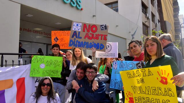 Convocan a movilizaciones en Córdoba por la crítica situación que viven los discapacitados. (José Gabriel Hernández / La Voz)