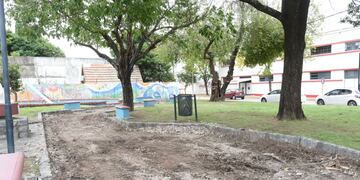 Arreglos en la Plazoleta Magdalena Bruno