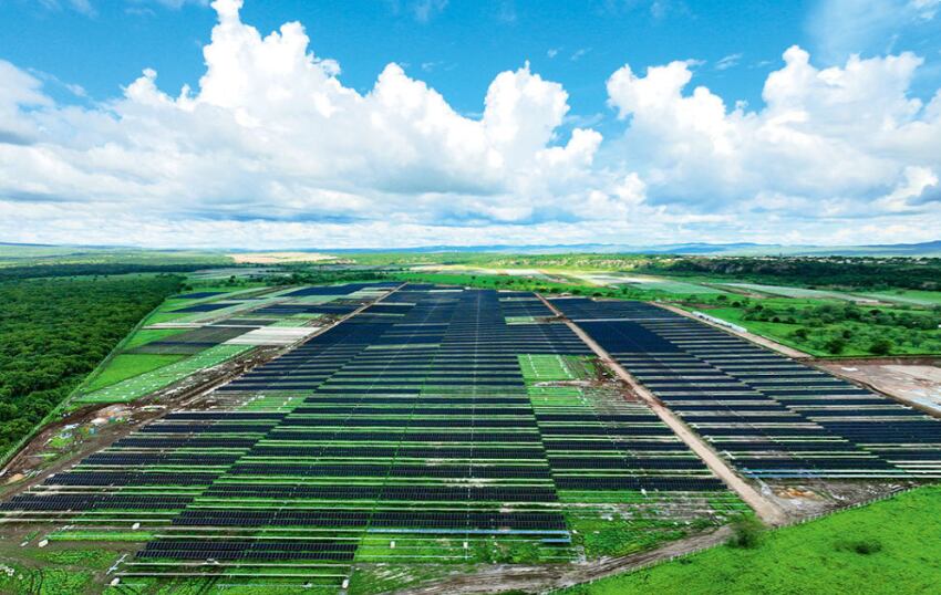 Vista del proyecto fotovoltaico Mauriti, emplazado en Brasil.