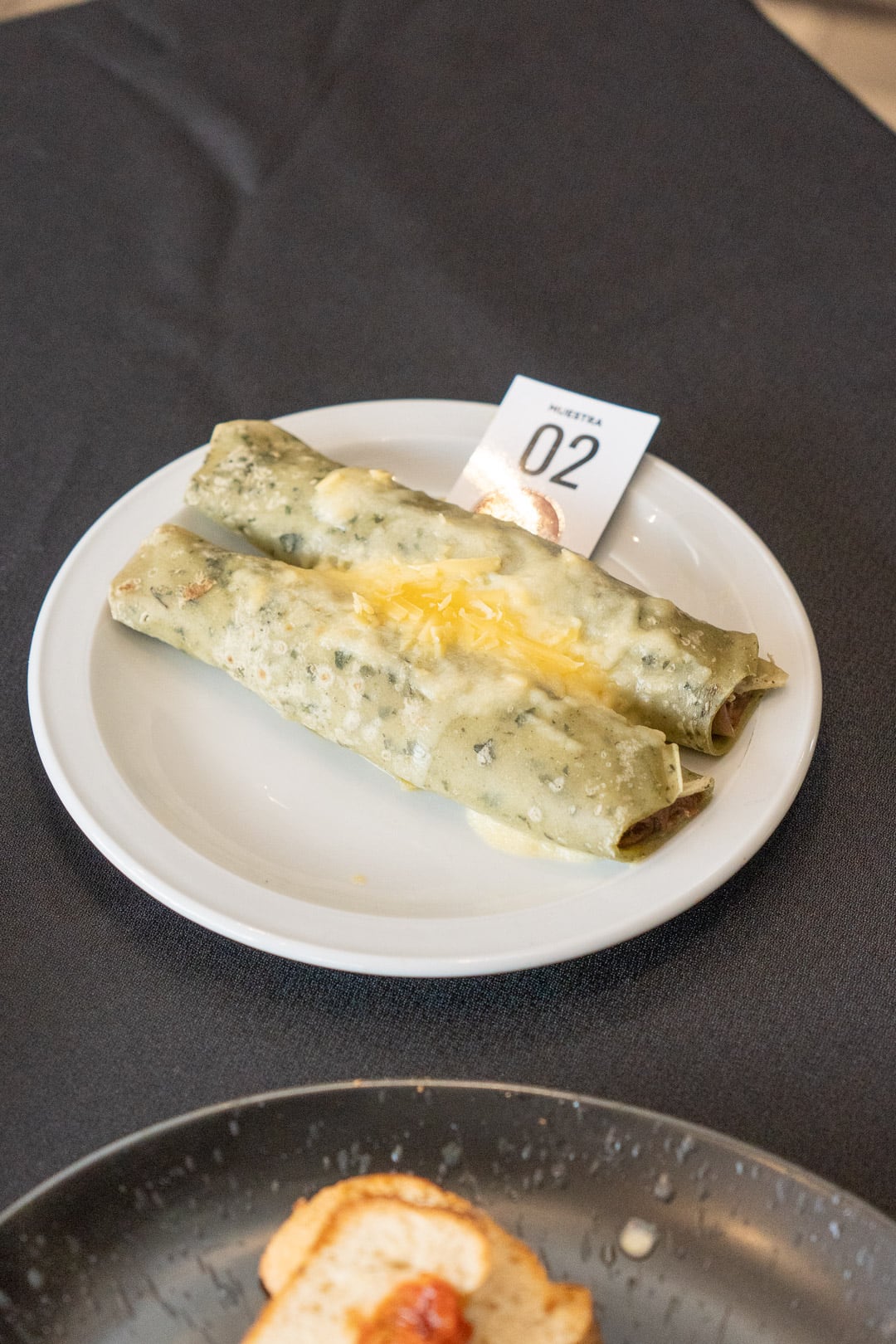 Los canelones de osobuco con salsa de cuatro quesos que ganaron el torneo de pastas de Córdoba.