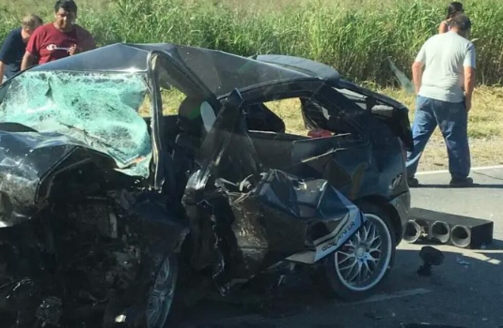 El sentido homenaje al padre e hijo que murieron tras un choque frontal en Río Primero