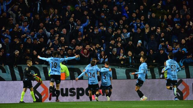 Belgrano le gana a Godoy Cruz en Alberdi, por el Colo Juan Barinaga (Javier Ferreyra / La Voz)
