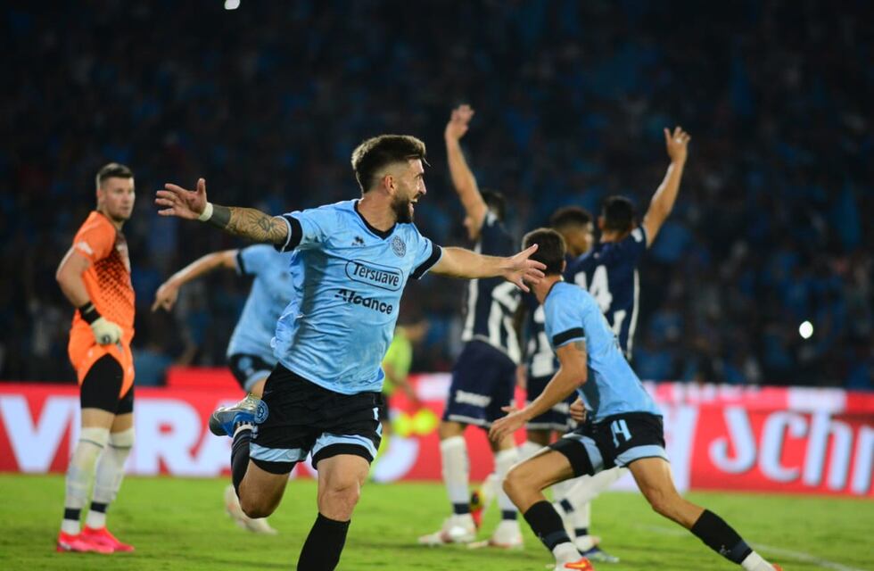Video: así fue el gol de Rébola para que Belgrano le empate a Talleres