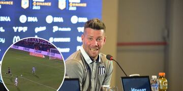 Herrera calificó el golazo de Nahuel Bustos que sentenció el triunfo contra Tigre.