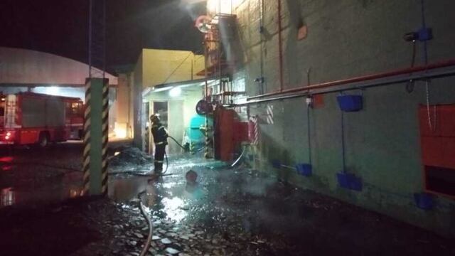 No hubo heridos pero si una importante perdida material y económica.