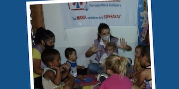 Presentación de la colecta de Cáritas en la ciudad de Pérez