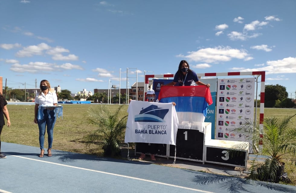 Los obereños Mahira y Leonel campeones nacionales en la competencia de Atletismo adaptado