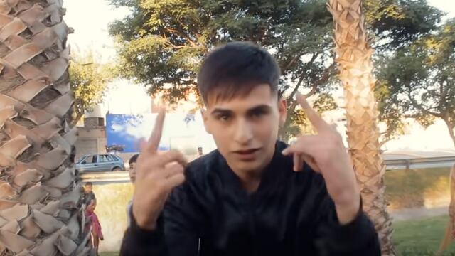 Después de la cumbia 420 de L-Gante, un sanjuanino es furor con su “Cumbia 412″. Foto: Captura YouTube.