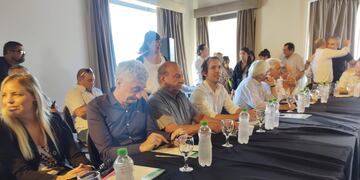 Invitado por la gobernación de la provincia de Buenos Aires, Sánchez viajó a Sierra de la Ventana