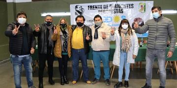 Los candidatos de la lista 505 revalorizaron a "uno de los pilares más fuertes del peronismo: la participación sindical en la actividad partidaria", se dijo en el encuentro en SMATA.
