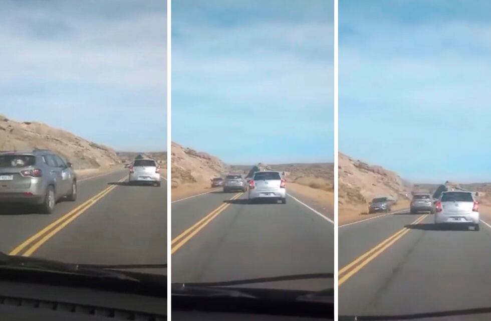 Suspendieron la licencia de conducir al cordobés que protagonizó una maniobra peligrosa en Altas Cumbres