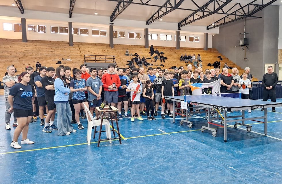 Más de 80 Competidores fueron protagonistas en el provincial de Tenis de Mesa