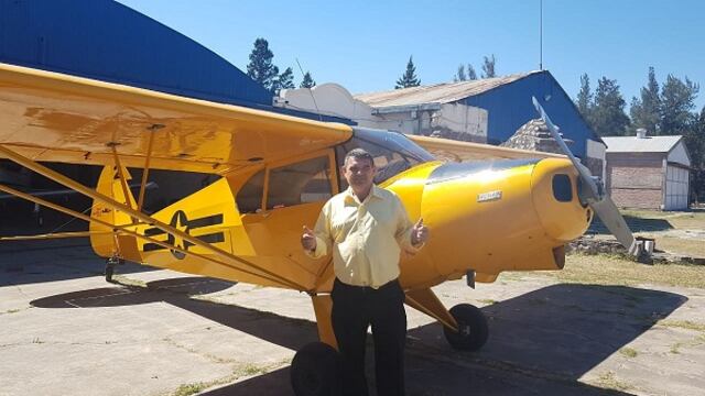 Olmedo compró un avión y lo imputaron por tentativa de contrabando