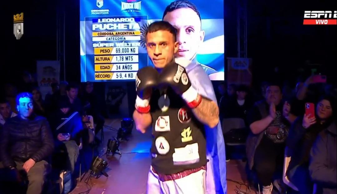 Leonardo Pucheta boxeador de Arroyito