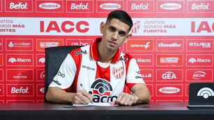 El paraguayo Manuel Romero, nuevo delantero de Instituto (IACC).