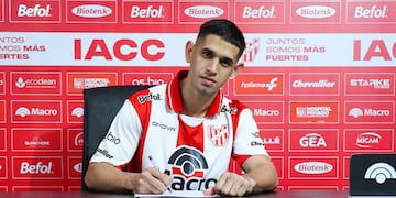 El paraguayo Manuel Romero, nuevo delantero de Instituto (IACC).