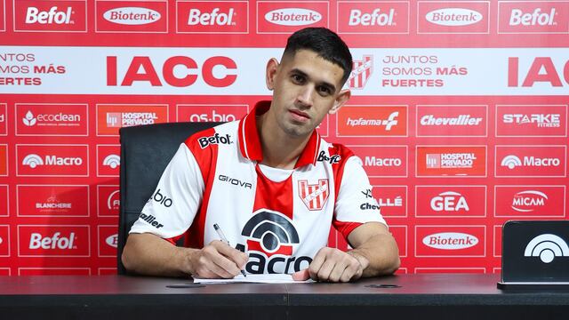 El paraguayo Manuel Romero, nuevo delantero de Instituto (IACC).