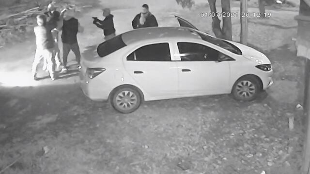 Robo piraña en Moreno