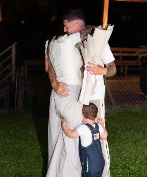 Así anunció la esposa del Campeón del Mundo que serán padres por segunda vez.