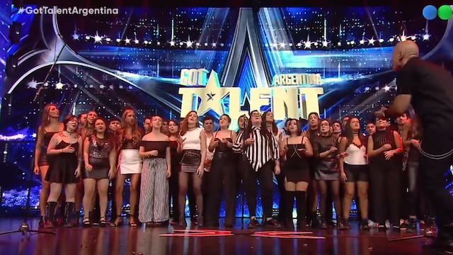 Un coro santafesino se presentó en Got Talent Argentina.