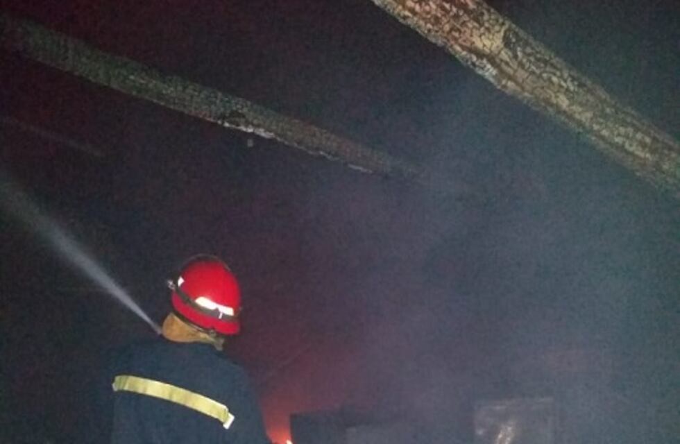 Guaraní: un adolescente herido a raíz de un importante incendio