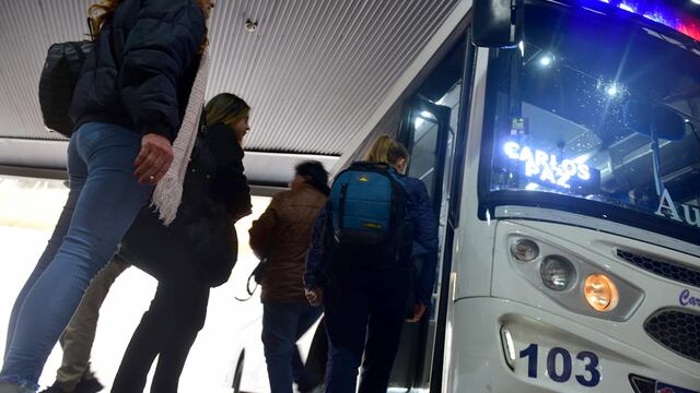 Transporte Interurbano. Desde hoy rige el quinto aumento del año. (José Gabriel Hernández / La Voz)