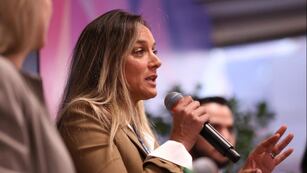 Malena Galmarini y un inesperado mensaje para Zamora