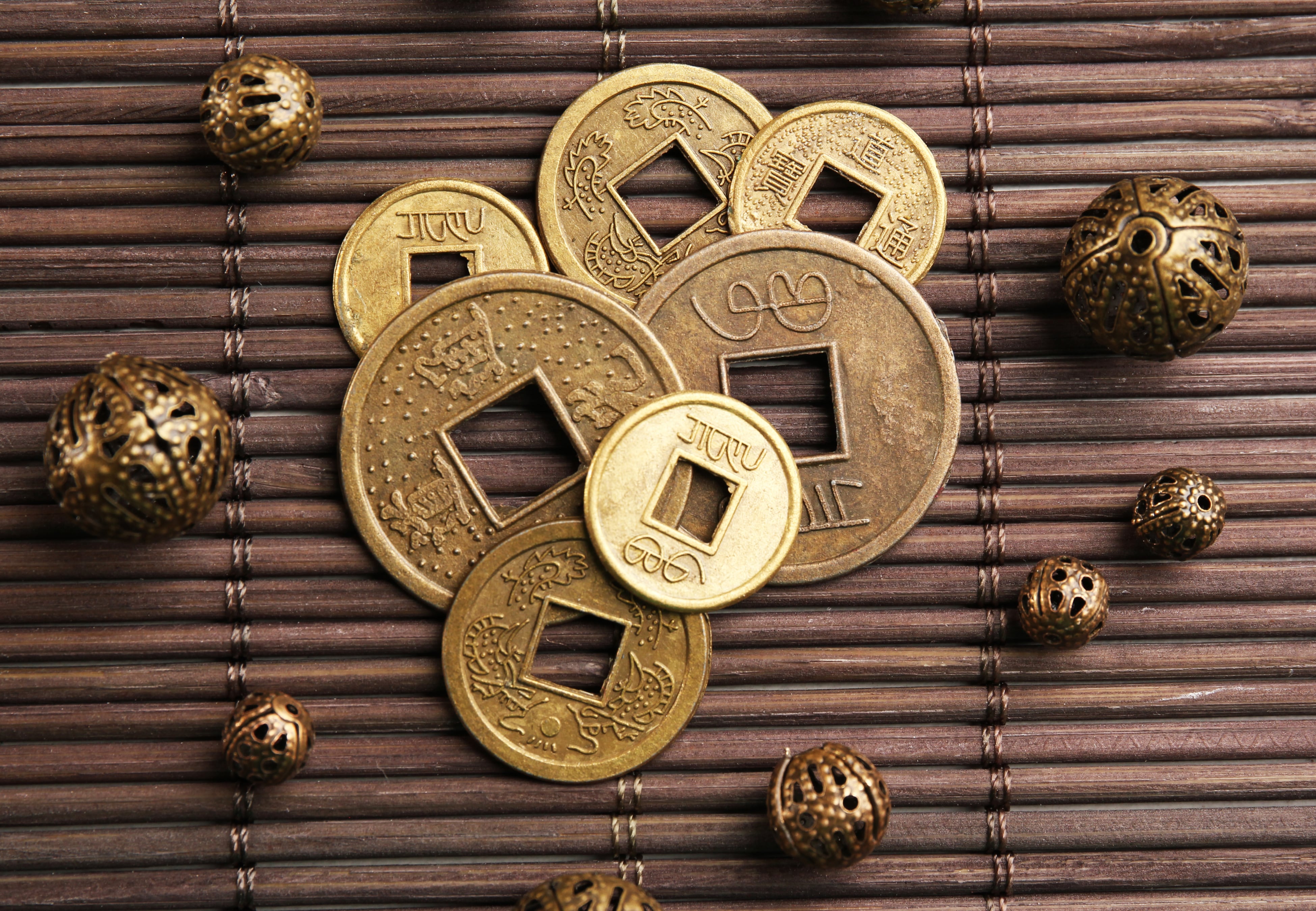 El Feng Shui indica dónde colocar las monedas.