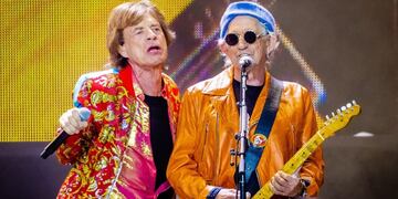 Mick Jagger y Keith Richard