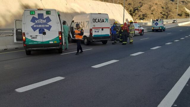 Accidente en Costa Azul