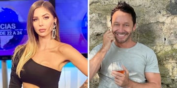Salió a la luz el chat entre Romina Malaspina y Benjamín Vicuña cuando todavía estaba con la China Suárez