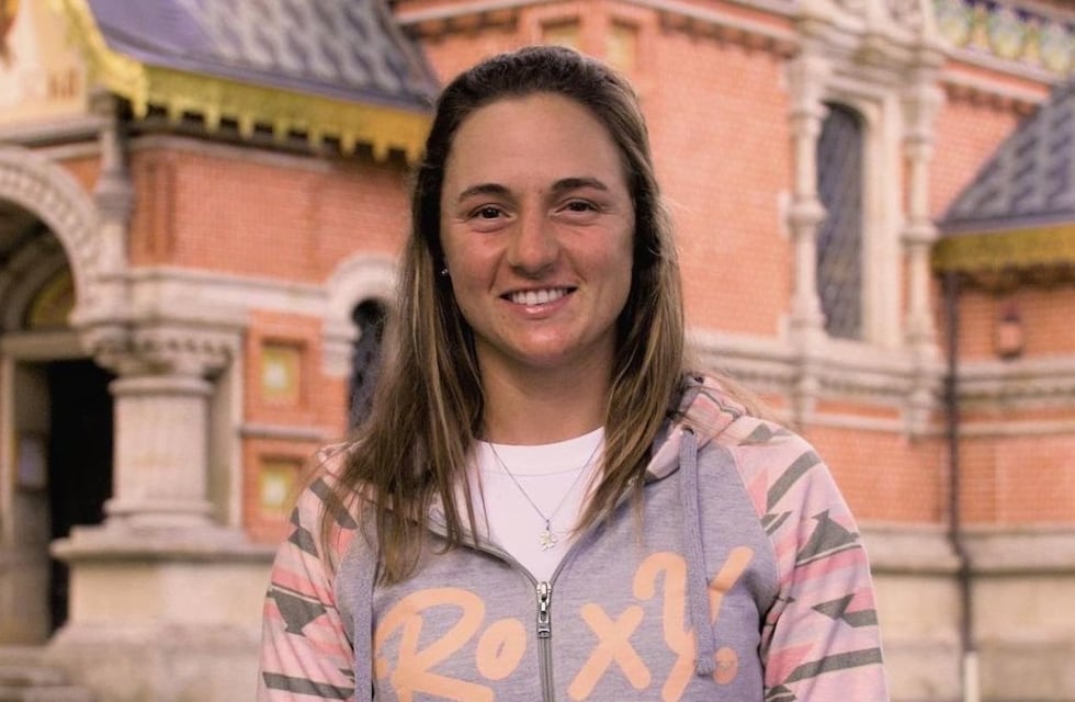 Nadia Podoroska se sumó a conmemorar el Día del Orgullo LGBT desde Wimbledon