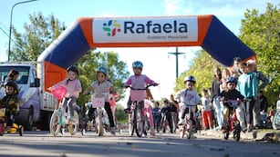 Ciclismo en los barrios de Rafaela