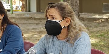 Claudia Palladino, ministra de salud de la provincia.