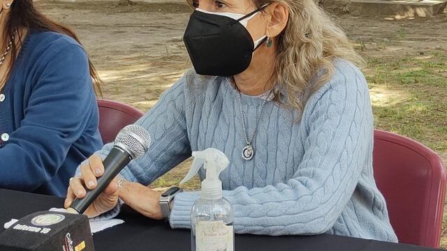 Claudia Palladino, ministra de salud de la provincia.