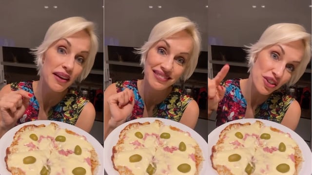Ingrid Grude compartió su receta de pizza sin harina ni horno