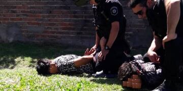 GUR, policía y el centro de monitoreo colaboraron en esta detención