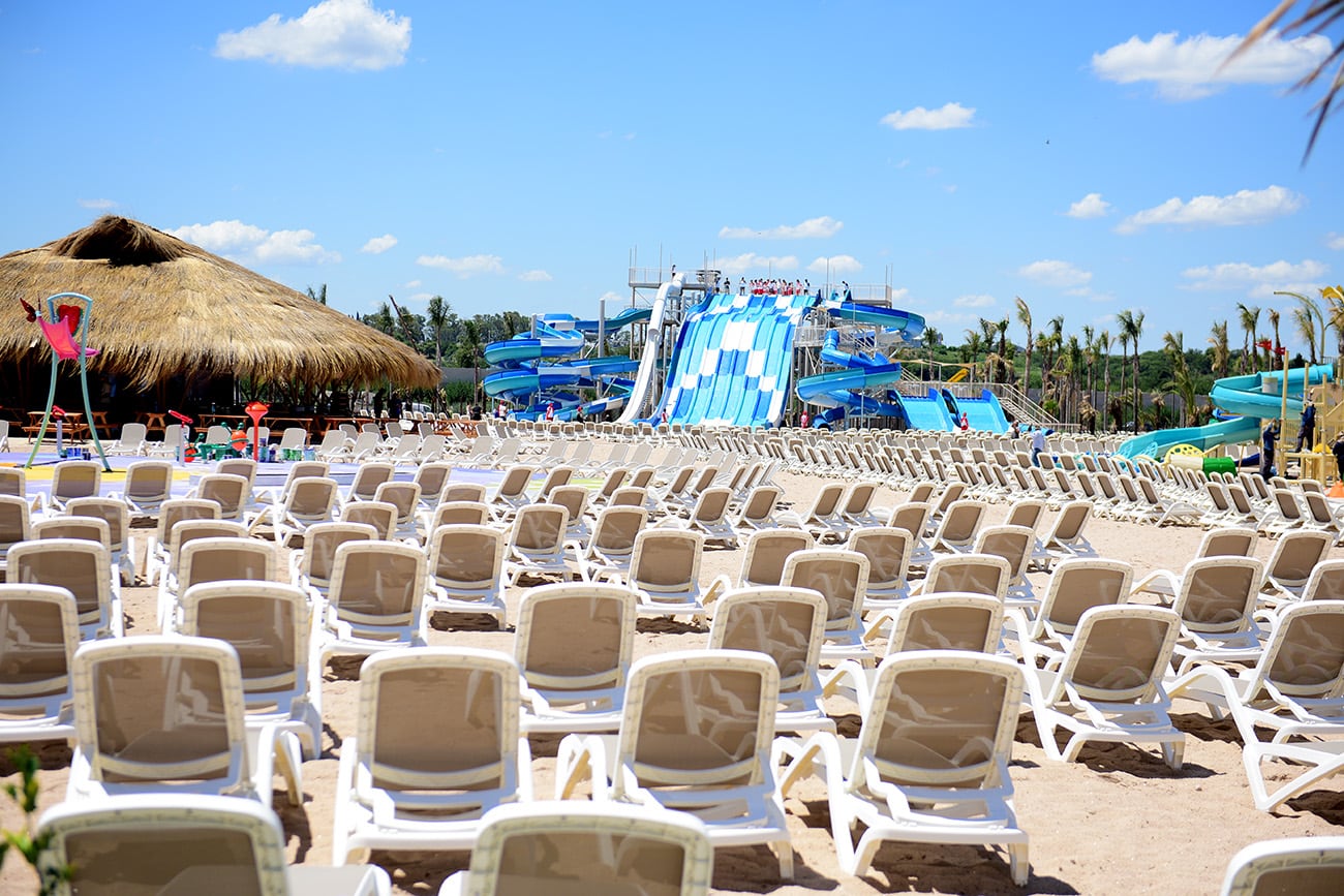 Infinito Water Park.  Córdoba inaugura el parque acuático más grande de Argentina. (José Gabriel Hernández / la Voz)